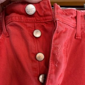 Zara Red Jeans